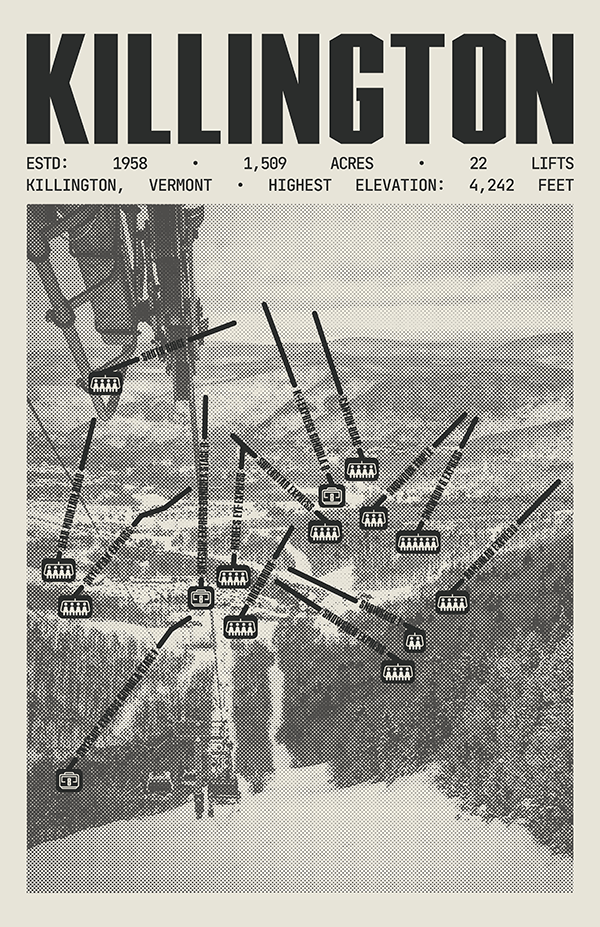 Killington Resort Poster