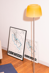 Kirkwood Resort Map Poster – California