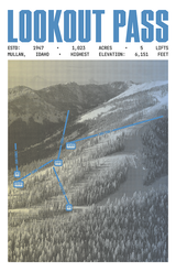 Lookout Pass Resort Poster