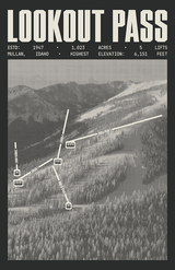 Lookout Pass Resort Poster