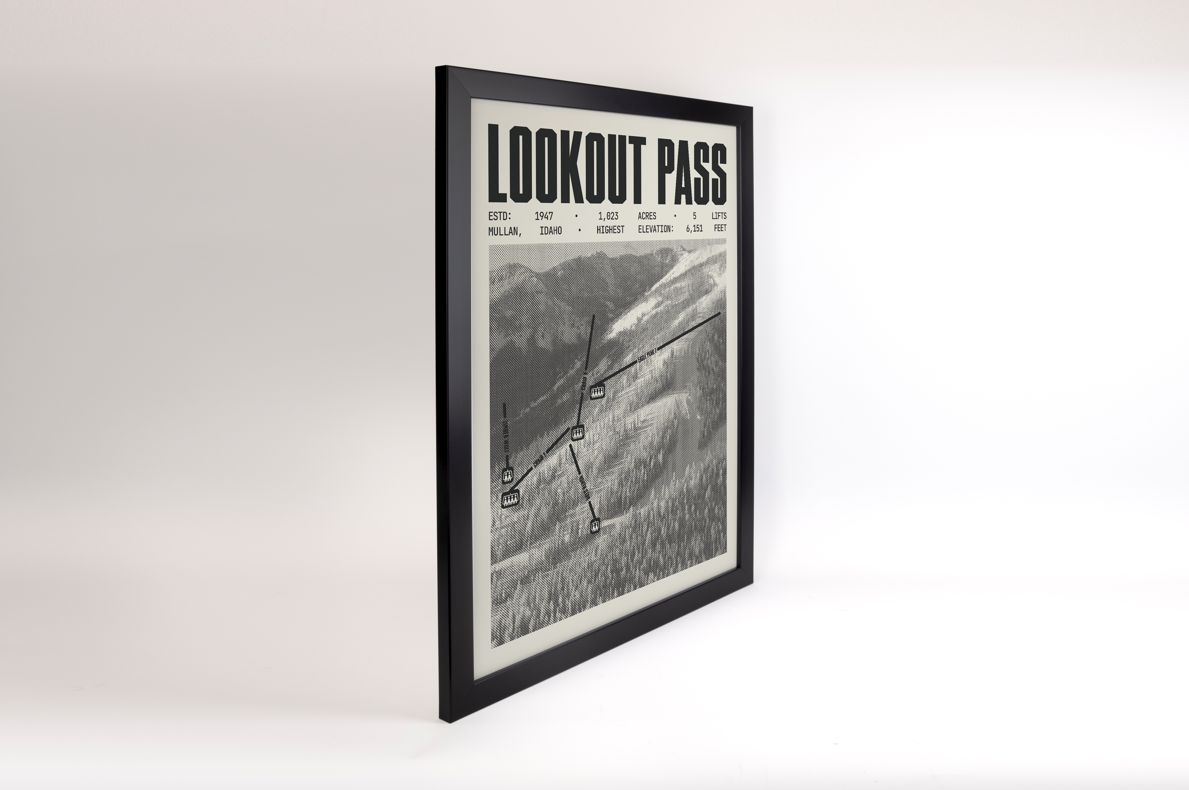 Lookout Pass Resort Poster