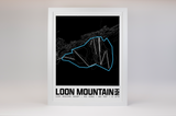 Loon Mountain Resort Map Poster – New Hampshire