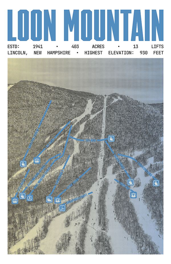 Loon Mountain Resort Poster