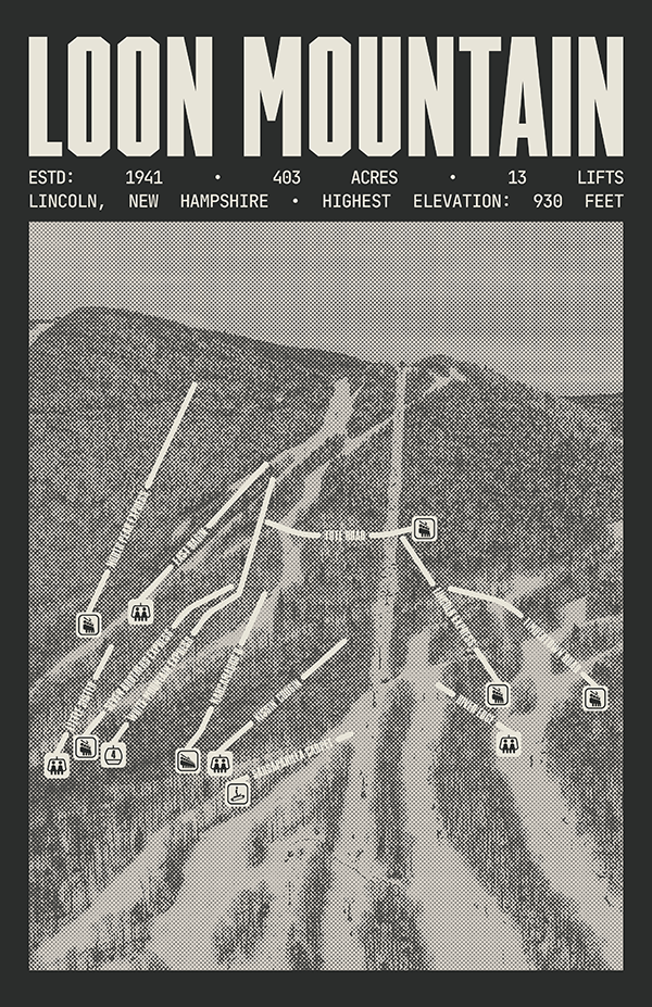 Loon Mountain Resort Poster