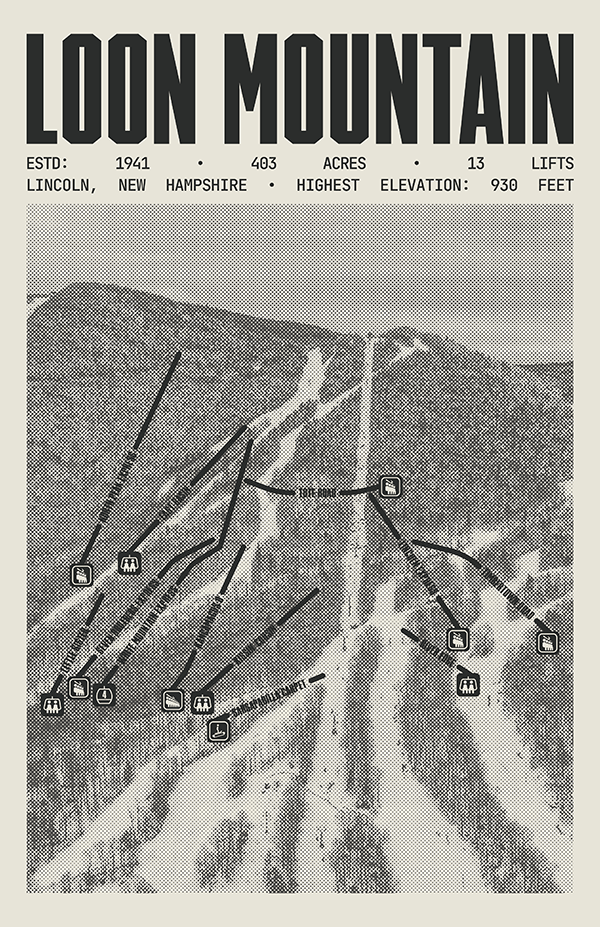 Loon Mountain Resort Poster