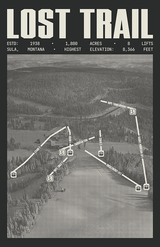 Lost Trail Powder Mountain Resort Poster