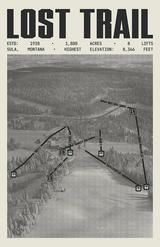 Lost Trail Powder Mountain Resort Poster
