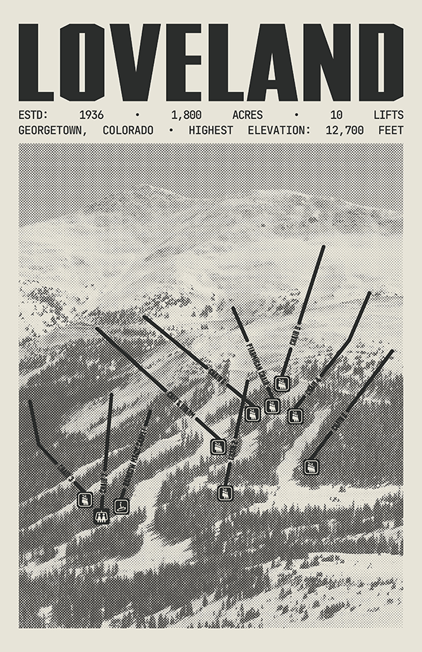 Loveland Resort Poster