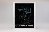 Lutsen Mountains Resort Map Poster – Minnesota