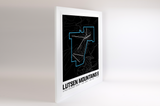 Lutsen Mountains Resort Map Poster – Minnesota
