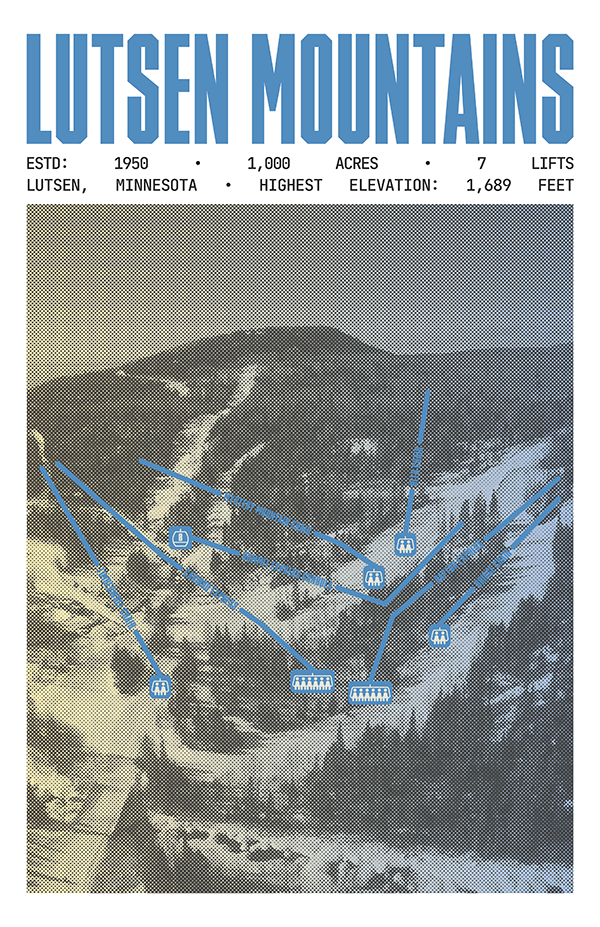 Lutsen Mountains Resort Poster