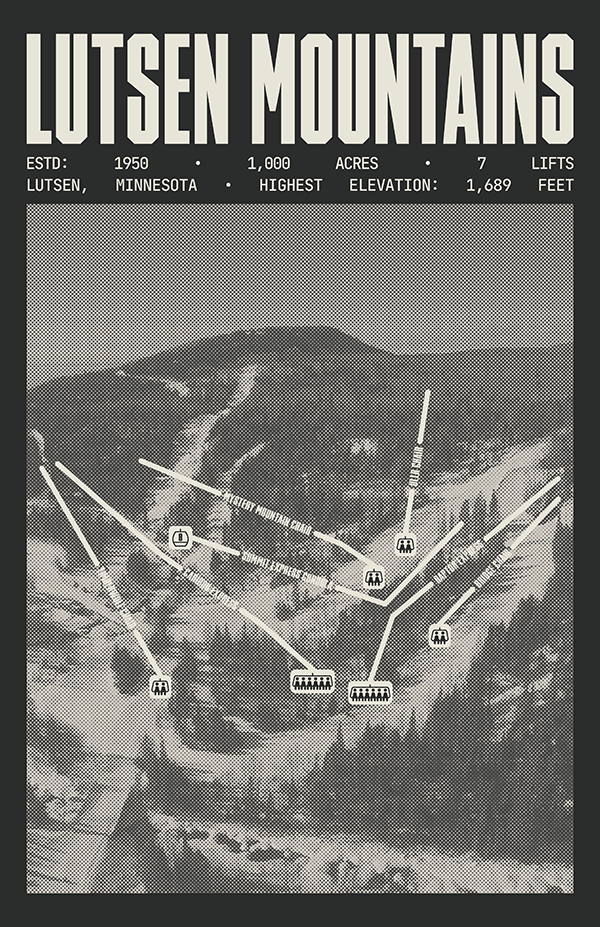 Lutsen Mountains Resort Poster