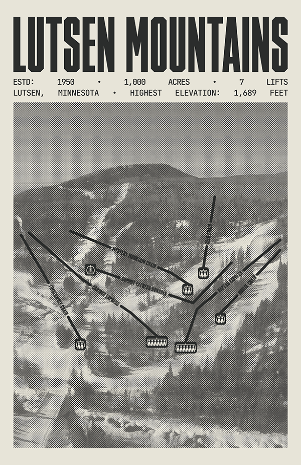 Lutsen Mountains Resort Poster