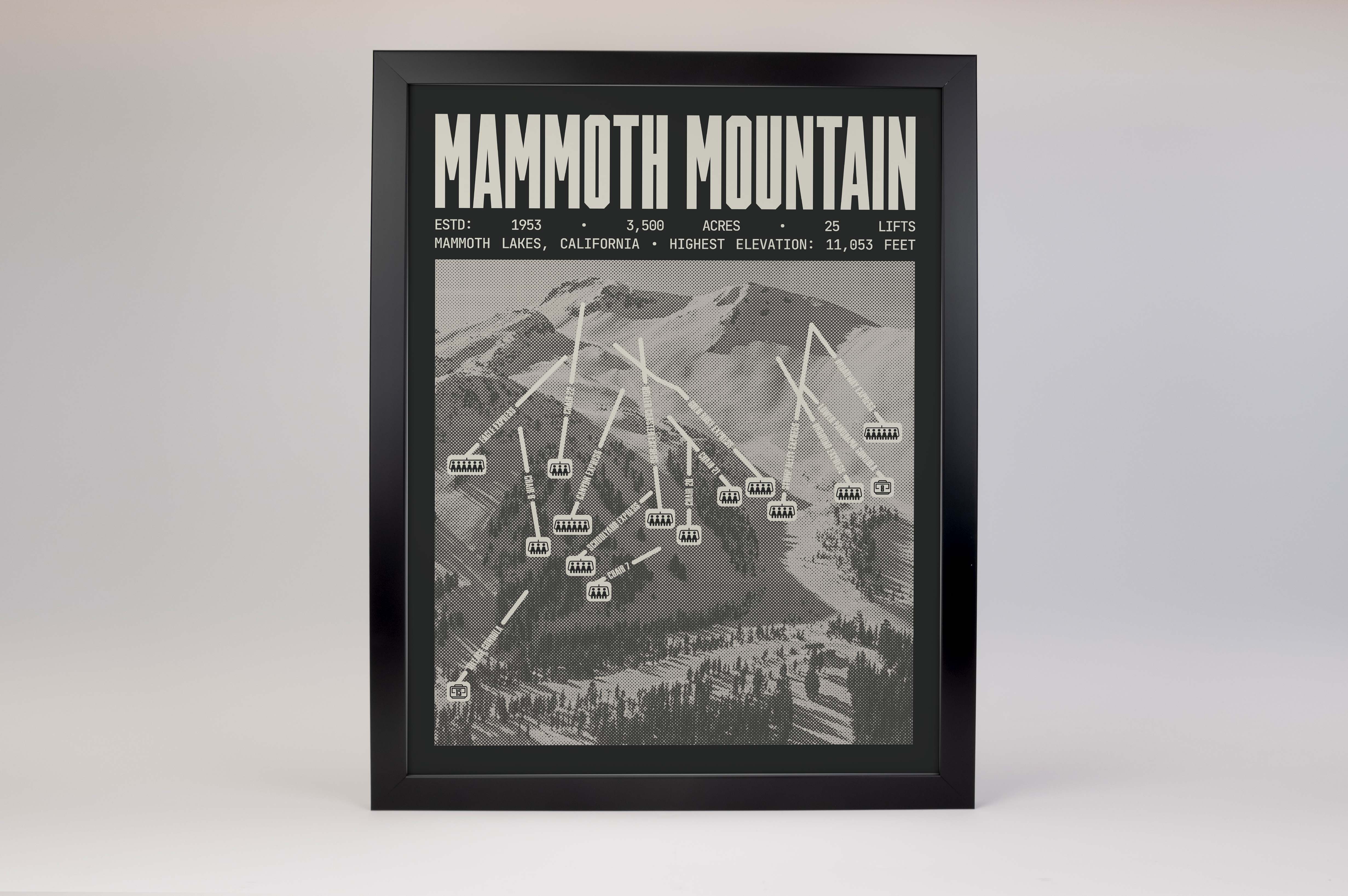 Mammoth Mountain Resort Poster