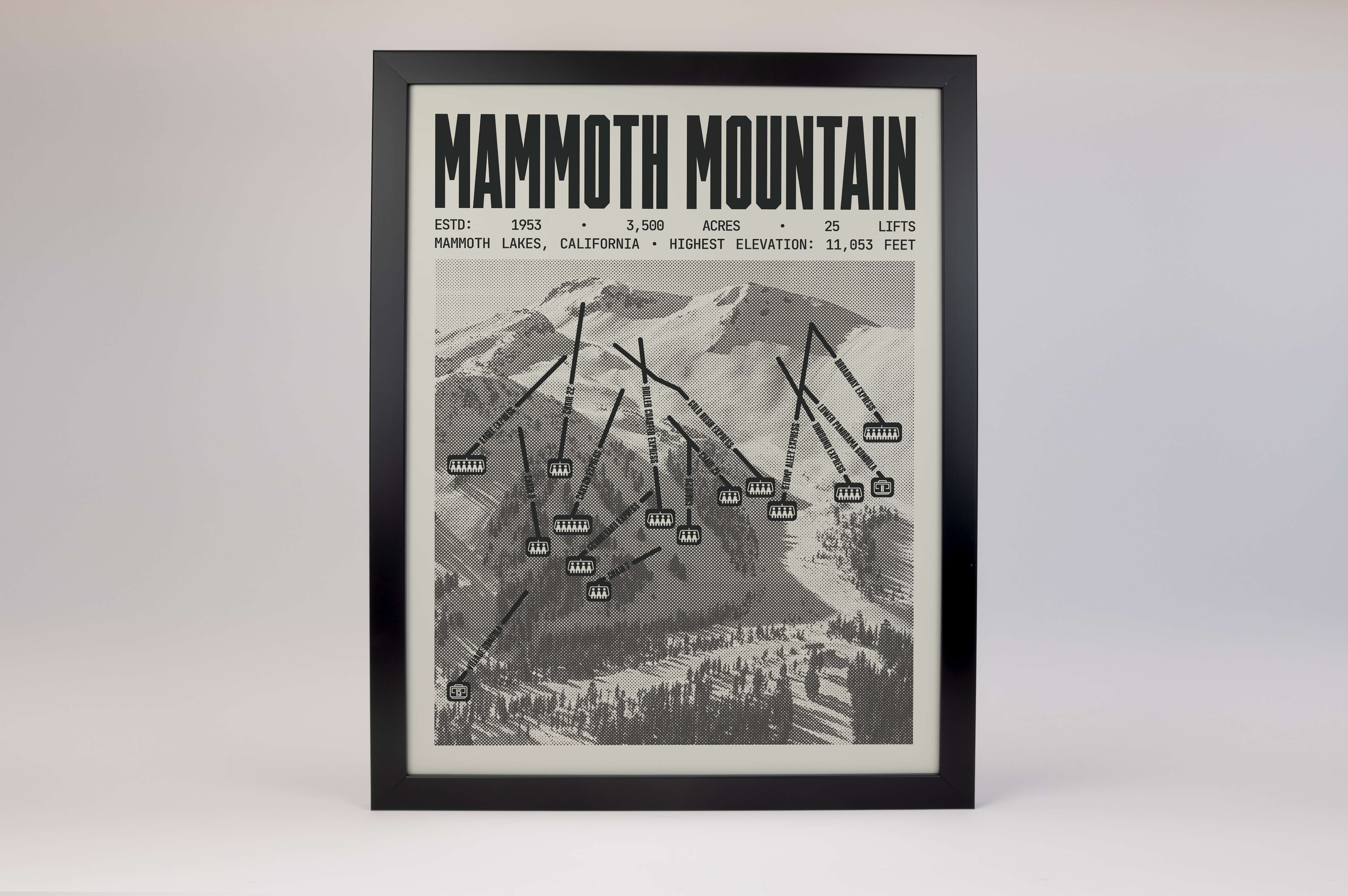 Mammoth Mountain Resort Poster