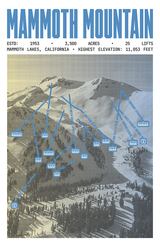 Mammoth Mountain Resort Poster