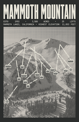Mammoth Mountain Resort Poster