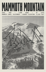 Mammoth Mountain Resort Poster