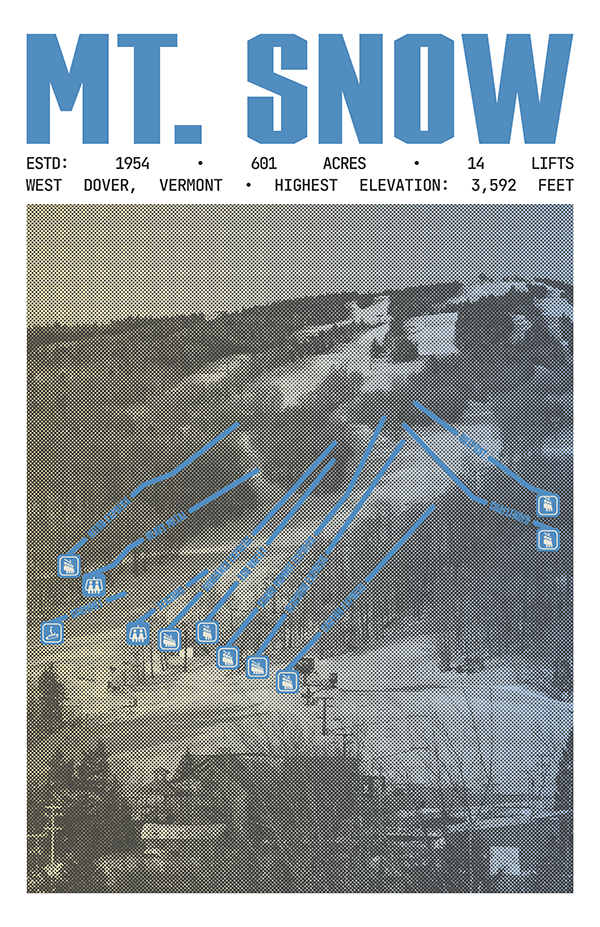 Mount Snow Resort Poster