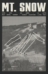 Mount Snow Resort Poster