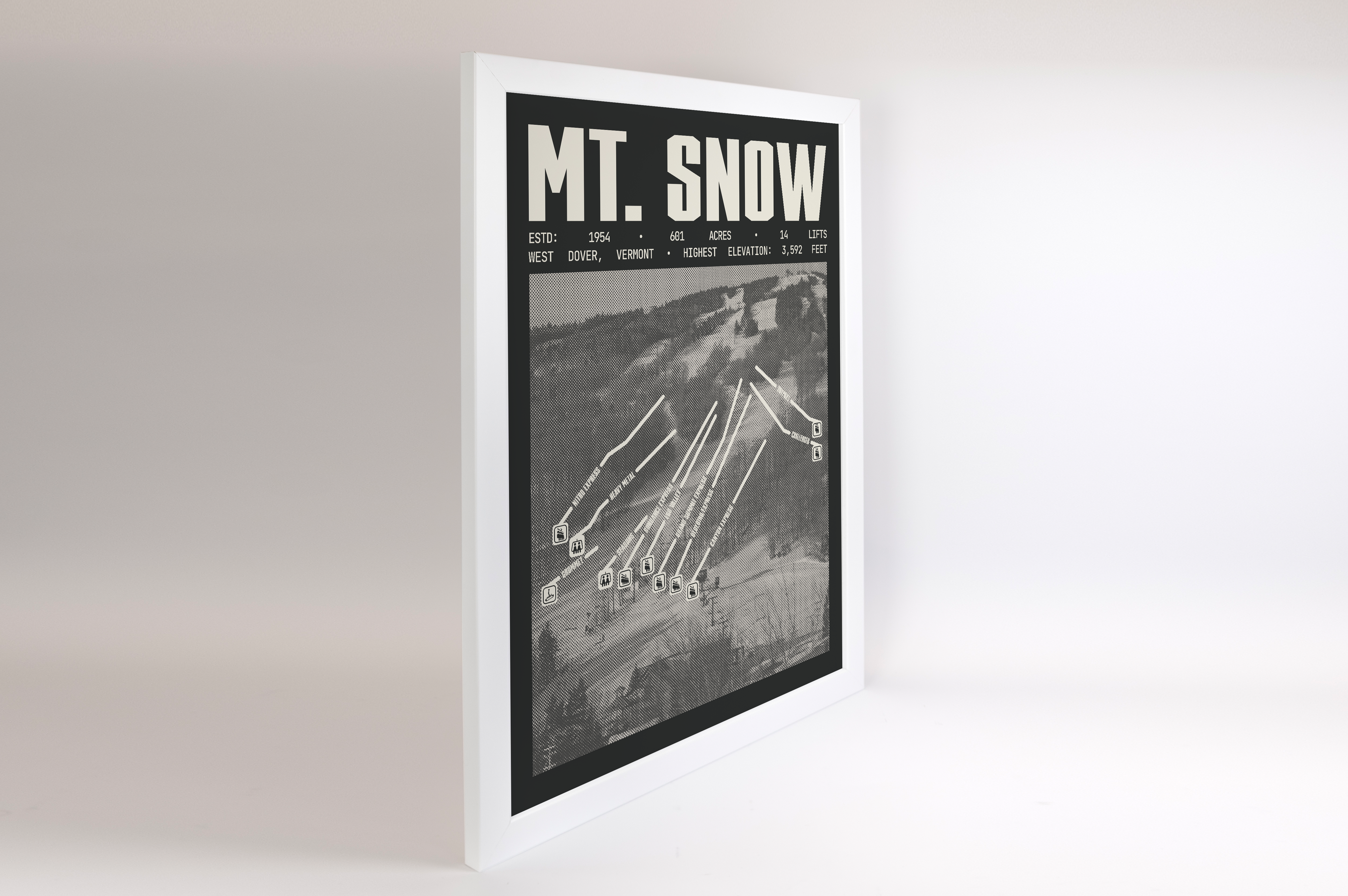 Mount Snow Resort Poster