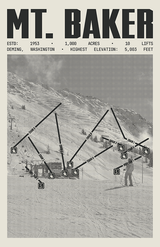 Mt. Baker Resort Poster
