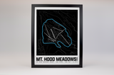 Mt. Hood Meadows Resort Map Poster – Oregon