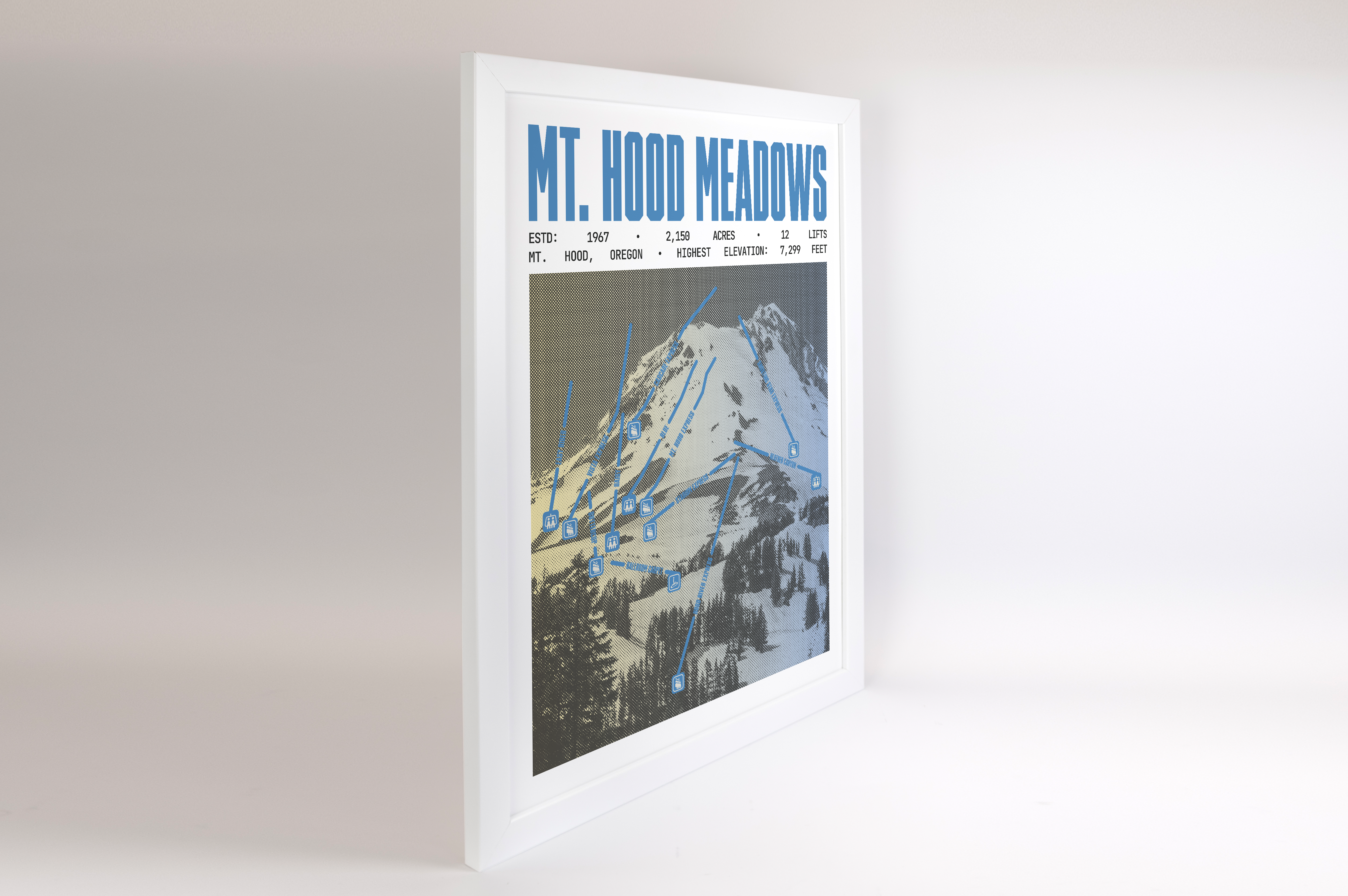 Mt. Hood Meadows Resort Poster