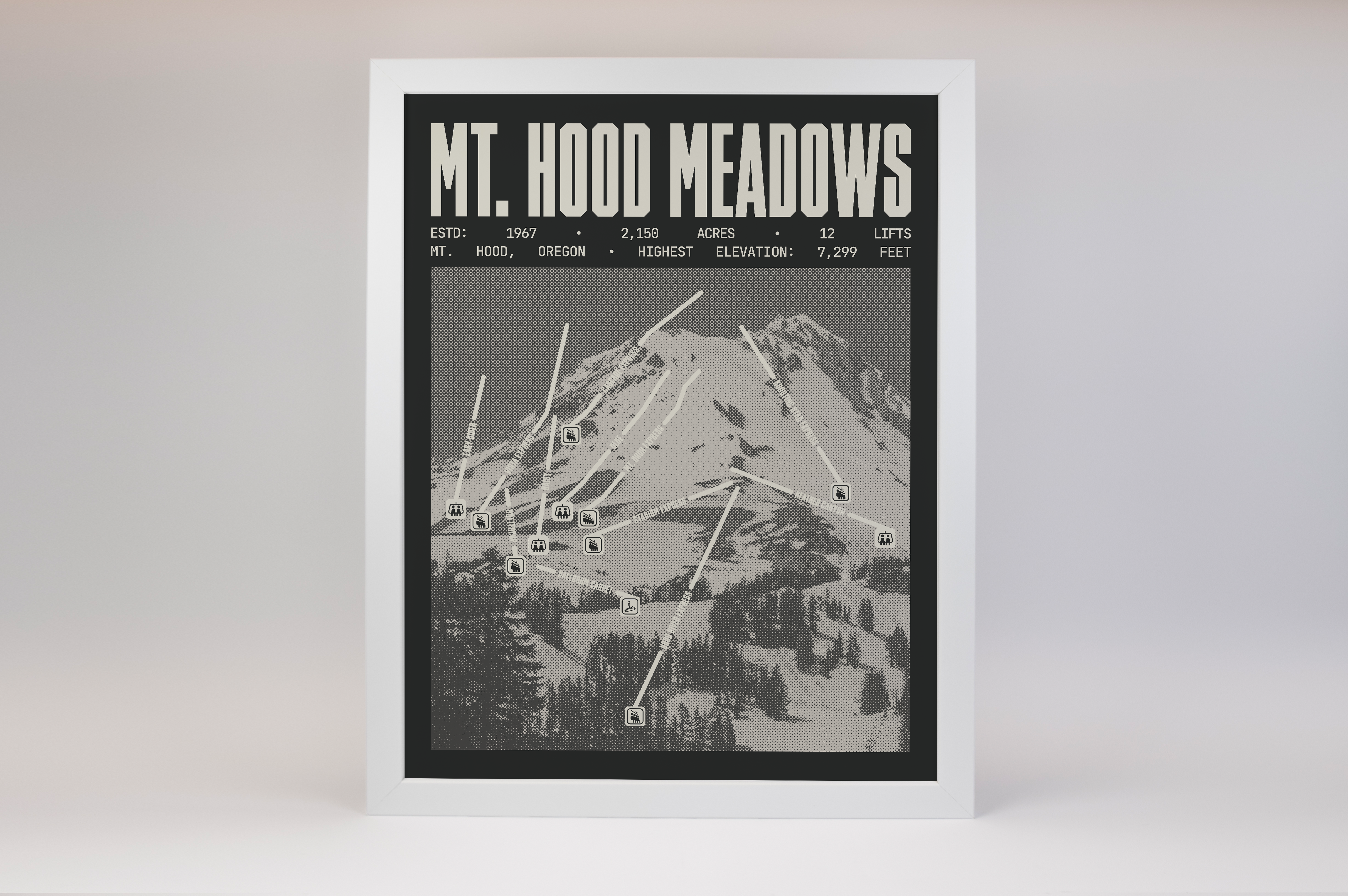 Mt. Hood Meadows Resort Poster