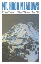 Mt. Hood Meadows Resort Poster