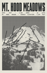 Mt. Hood Meadows Resort Poster