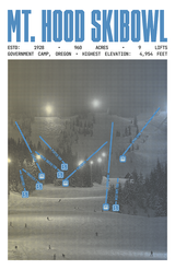 Mt. Hood Skibowl Resort Poster