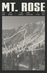 Mt. Rose Resort Poster