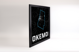 Okemo Resort Map Poster – Vermont