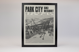 Park City Ski Resort Poster