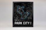 Park City Resort Map Poster – Utah