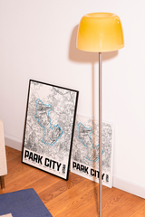 Park City Resort Map Poster – Utah