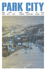 Park City Resort Poster