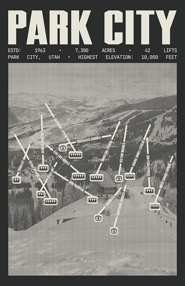 Park City Resort Poster