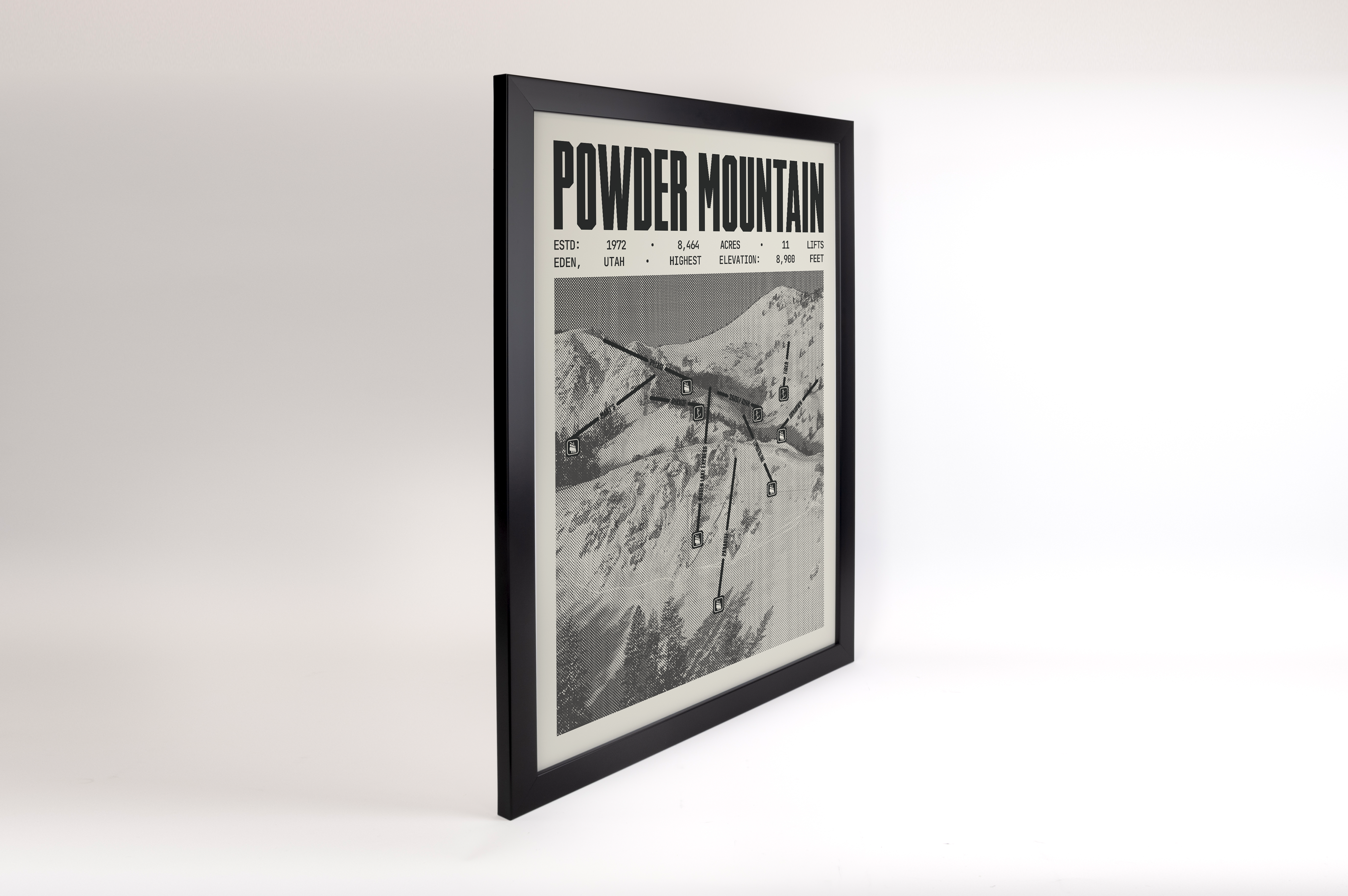 Powder Mountain Resort Poster