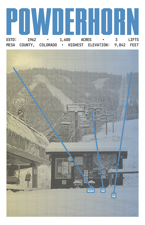Powderhorn Resort Poster