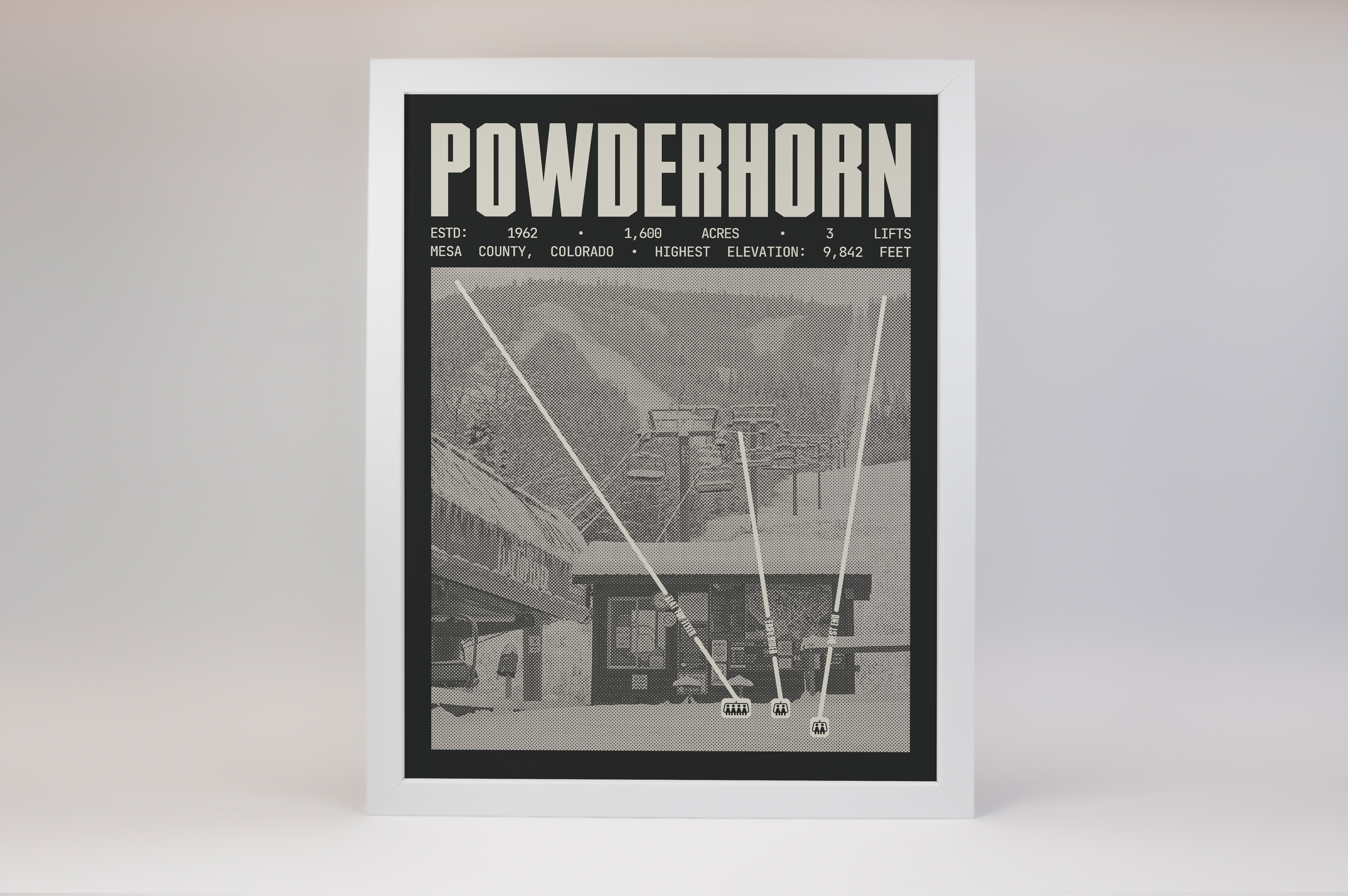 Powderhorn Resort Poster