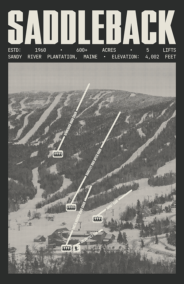 Saddleback Resort Poster
