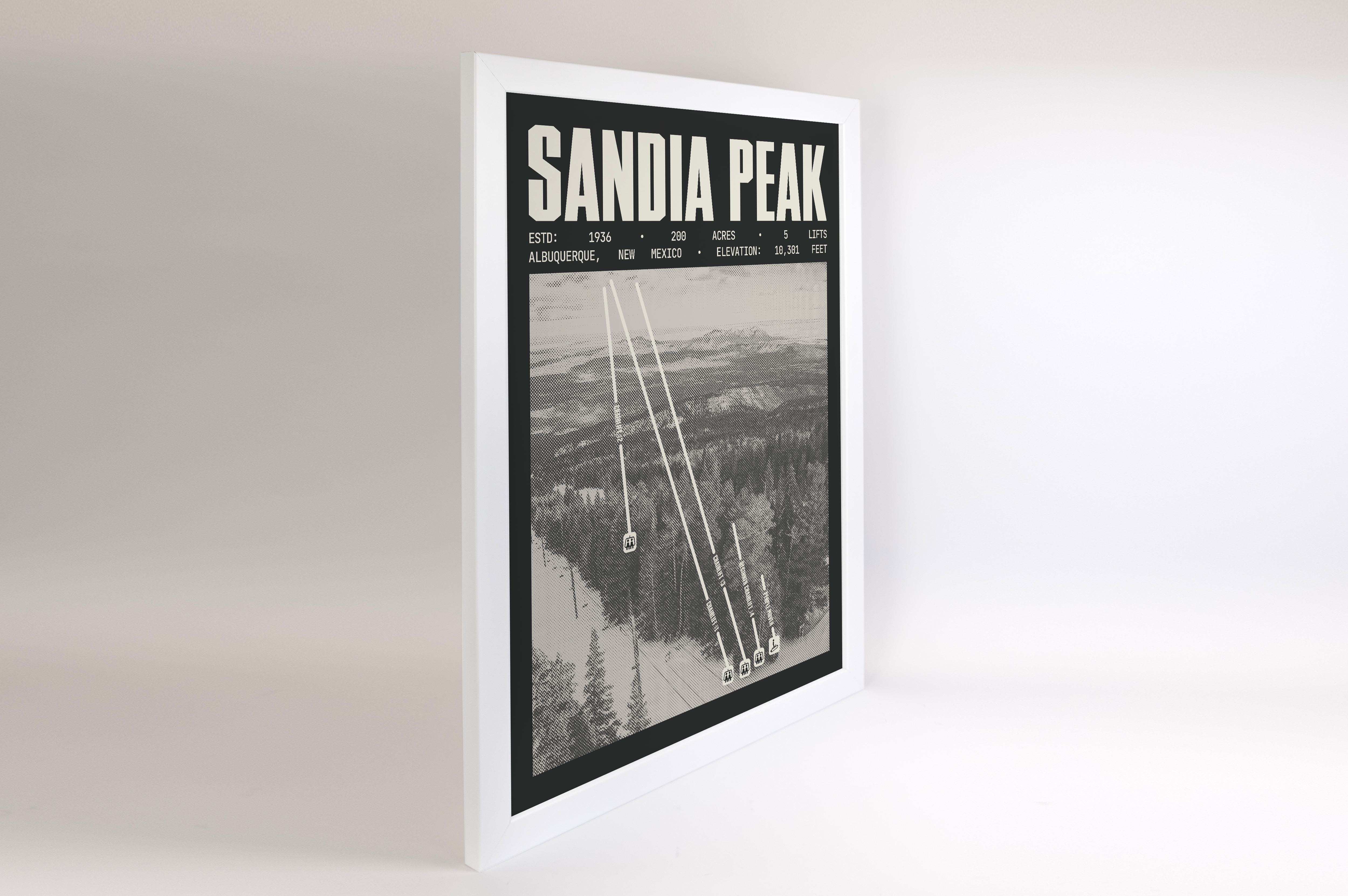 Sandia Peak Resort Poster