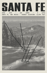 Santa Fe Resort Poster
