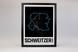 Schweitzer Mountain Resort Map Poster – Idaho