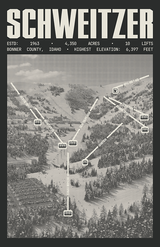 Schweitzer Mountain Resort Poster