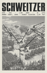 Schweitzer Mountain Resort Poster