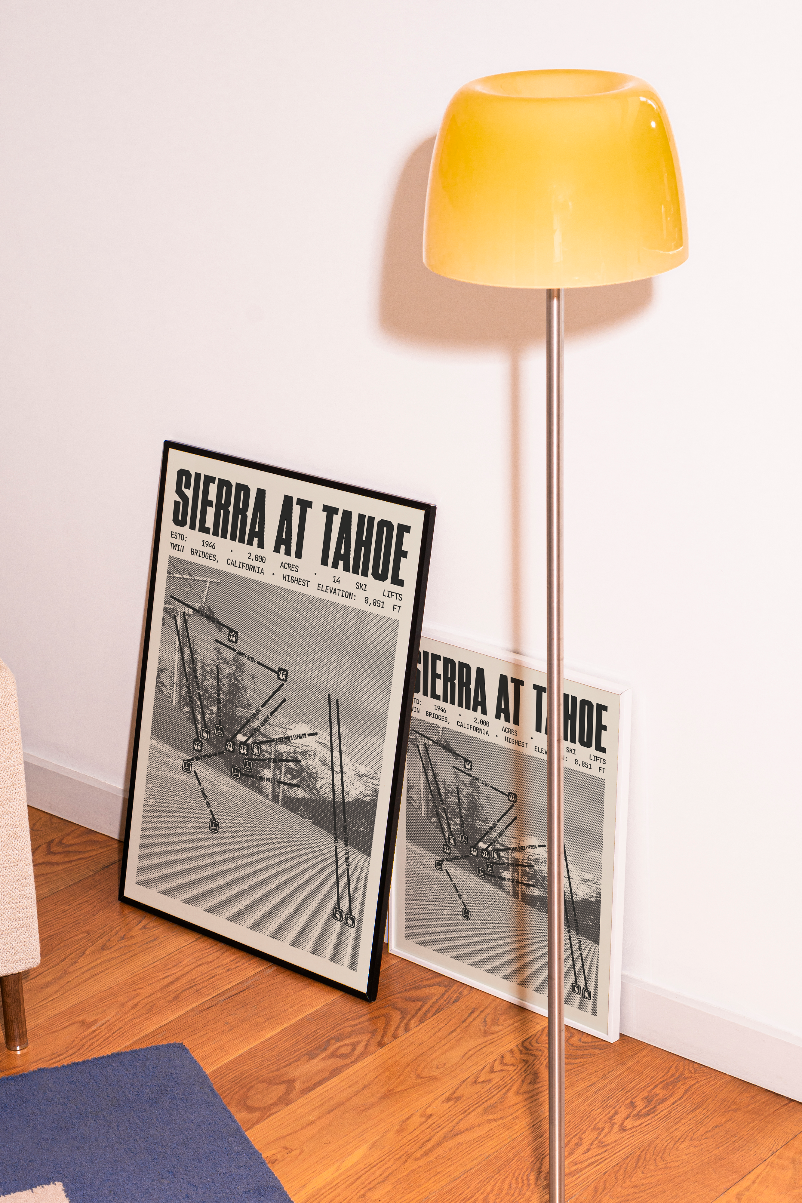 Sierra at Tahoe Ski Resort Poster