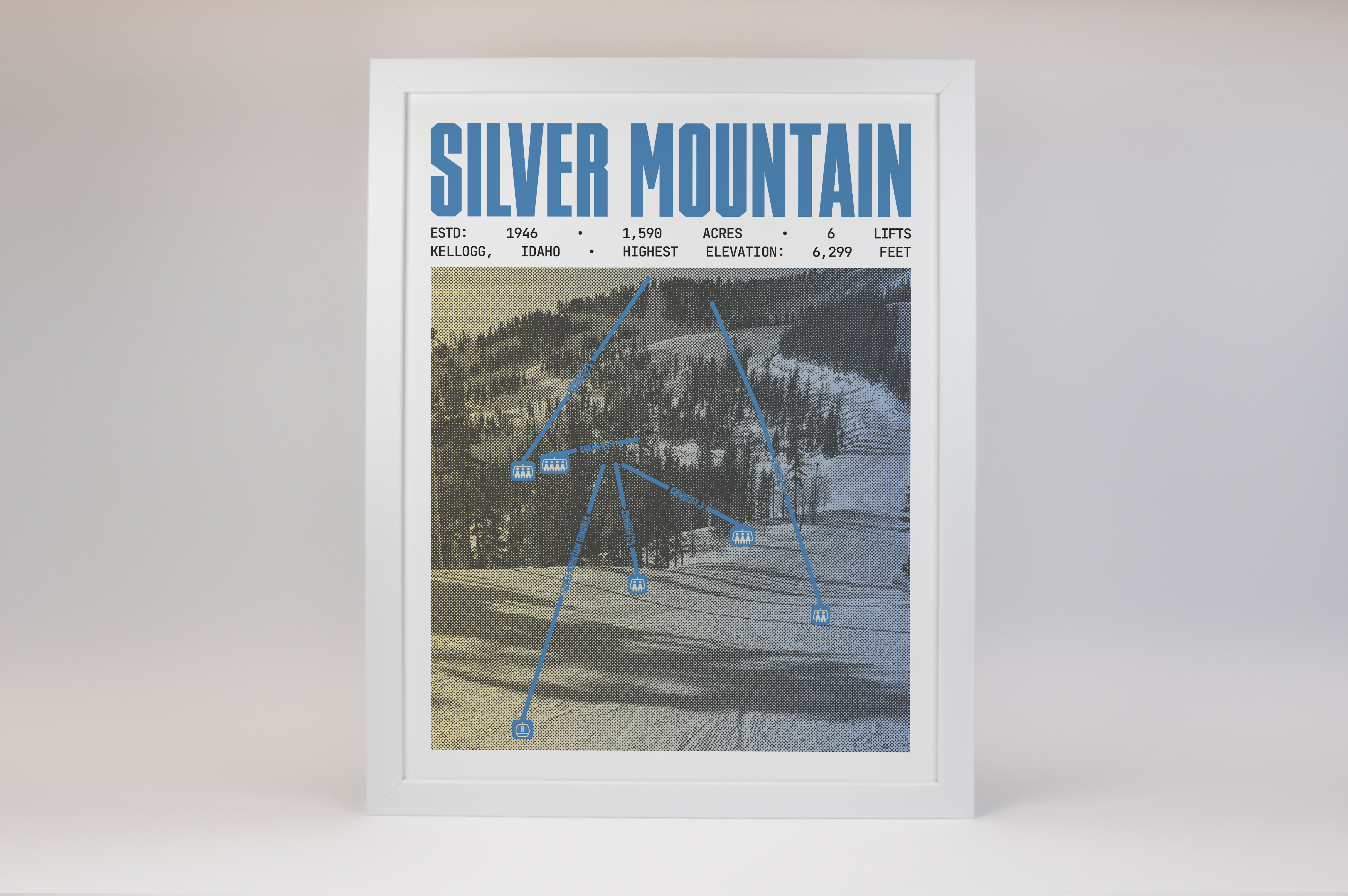 Silver Mountain Resort Poster